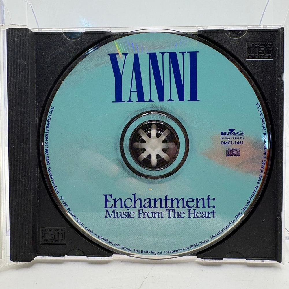 Yanni Enchantment Music From The Heart CD 1997 BMG New Age Instrumental
